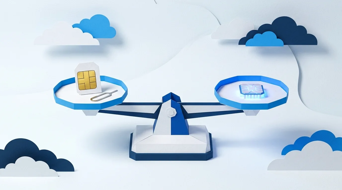 eSIM vs physical SIM: which is better for travel?