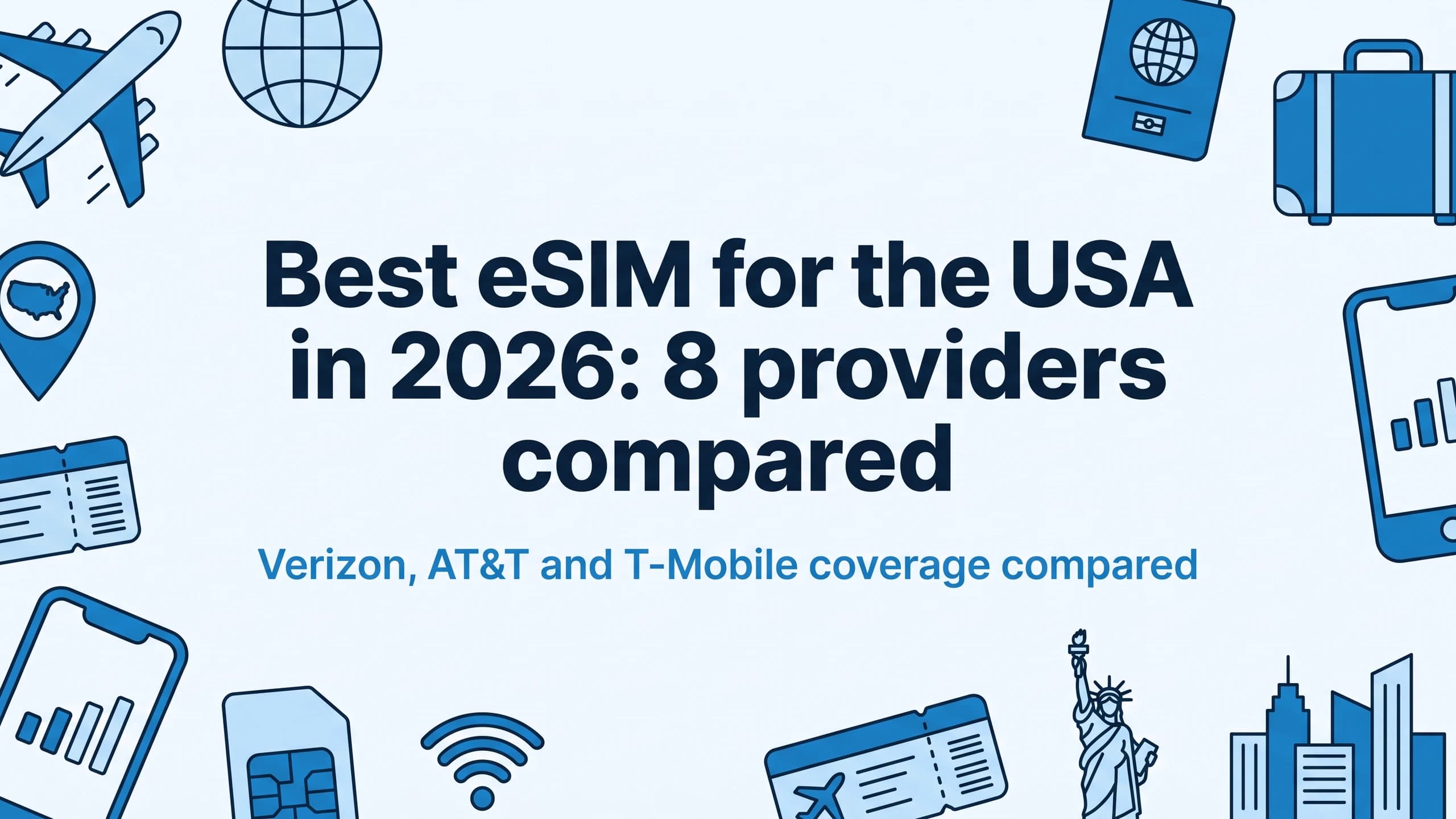Best eSIM for the USA in 2026: 8 providers compared